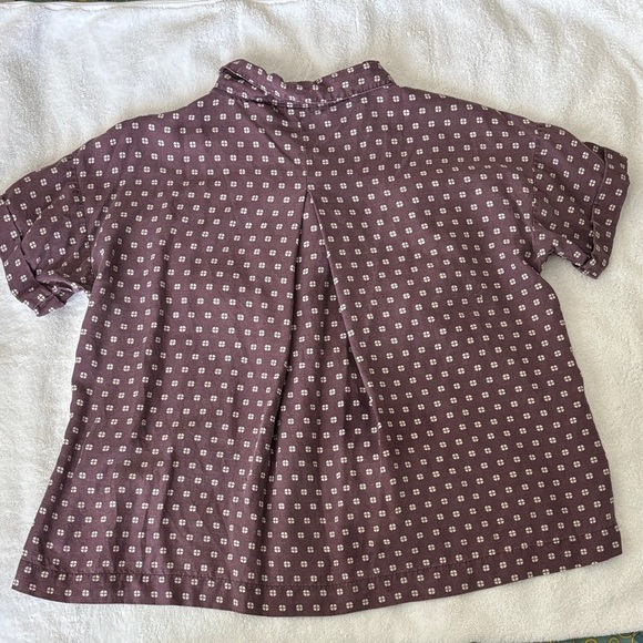 Toad&Co Plum Patterned Shirt - Picture 7 of 11